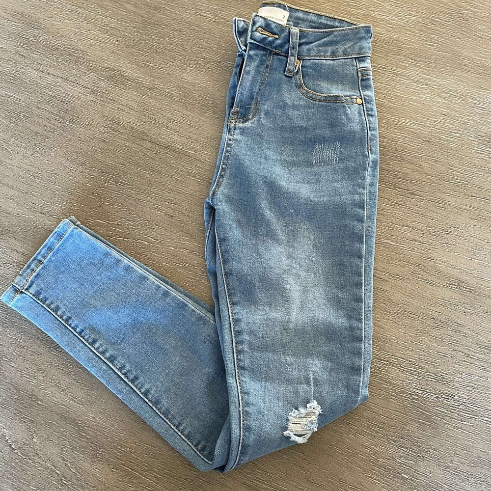 Girls Tillys RSQ Super High Rise Jeggings